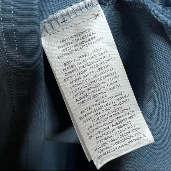 Lauren Ralph Lauren Women’s blue oversized t-shirt with cuffed sleeves size 3x - Picture 4 of 4